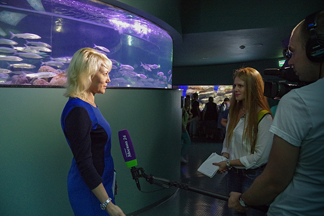 Марина Журавлева: «В день открытия «Москвариум» принял более 14000 посетителей»