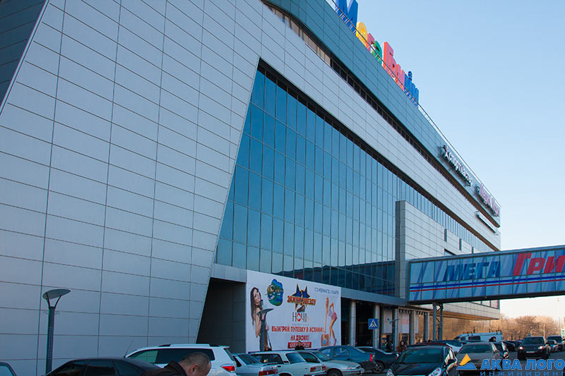 100-тонный аквариум построен в ТРЦ МегаГРИНН, Белгород