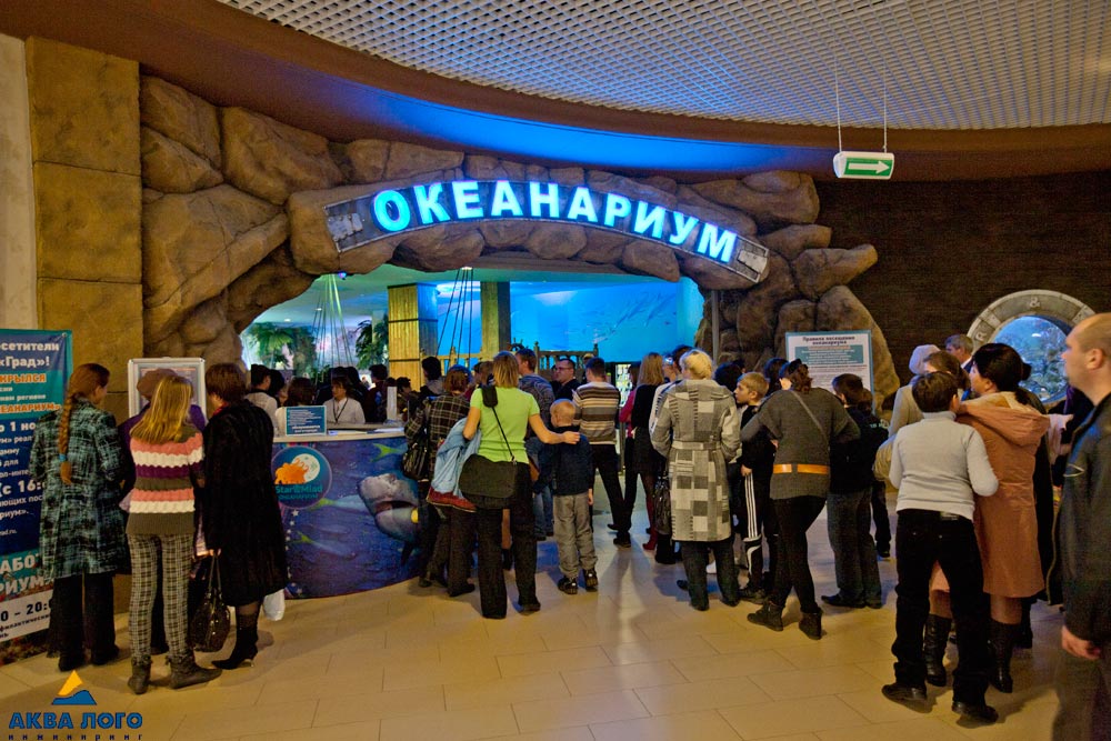 Entry to the Voronezh Oceanarium