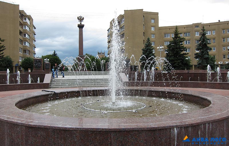 Reconstruction of the fountain complex in Tver